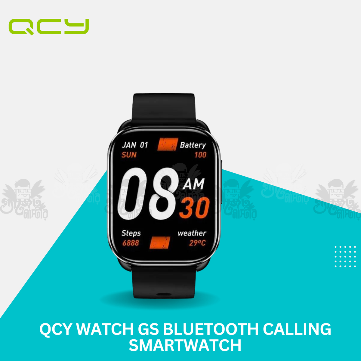 QCY Watch GS Bluetooth Calling Smart Watch