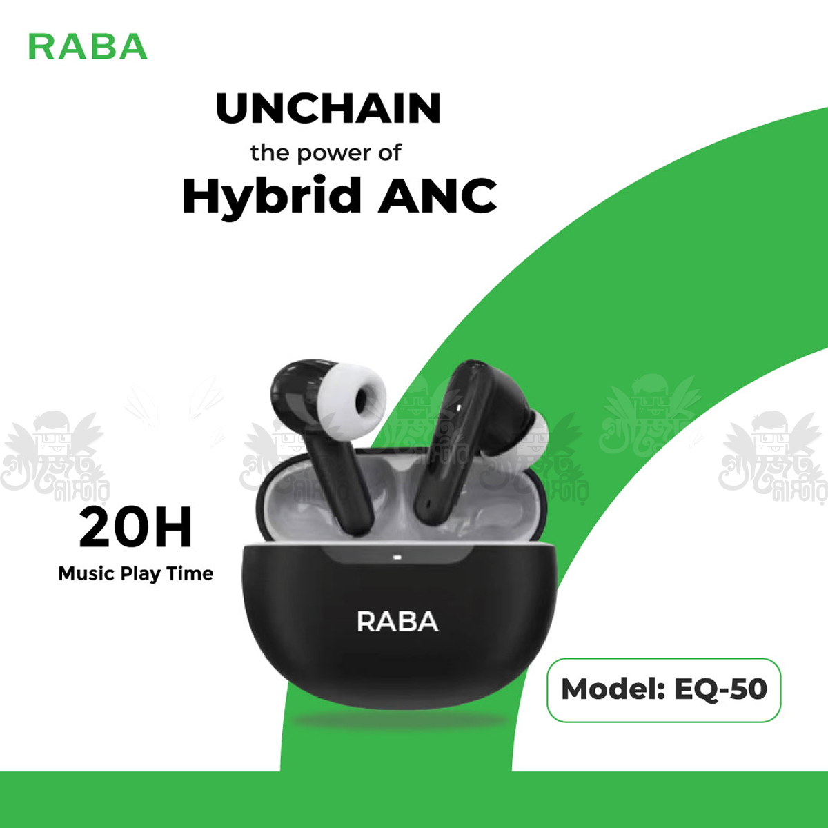 Raba EQ50 ENC ANC Earbuds