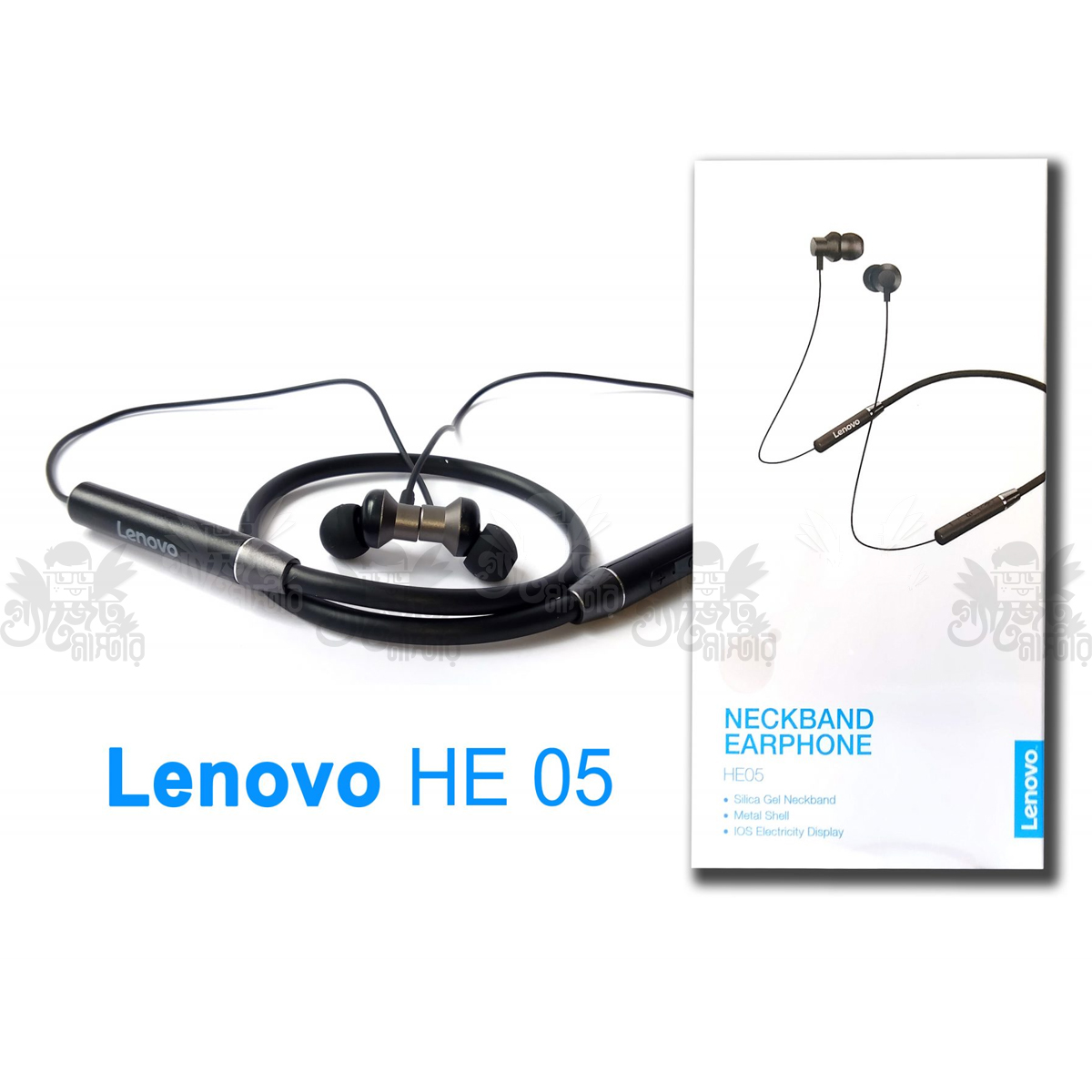 Lenovo HE05 Bluetooth Earphone Black