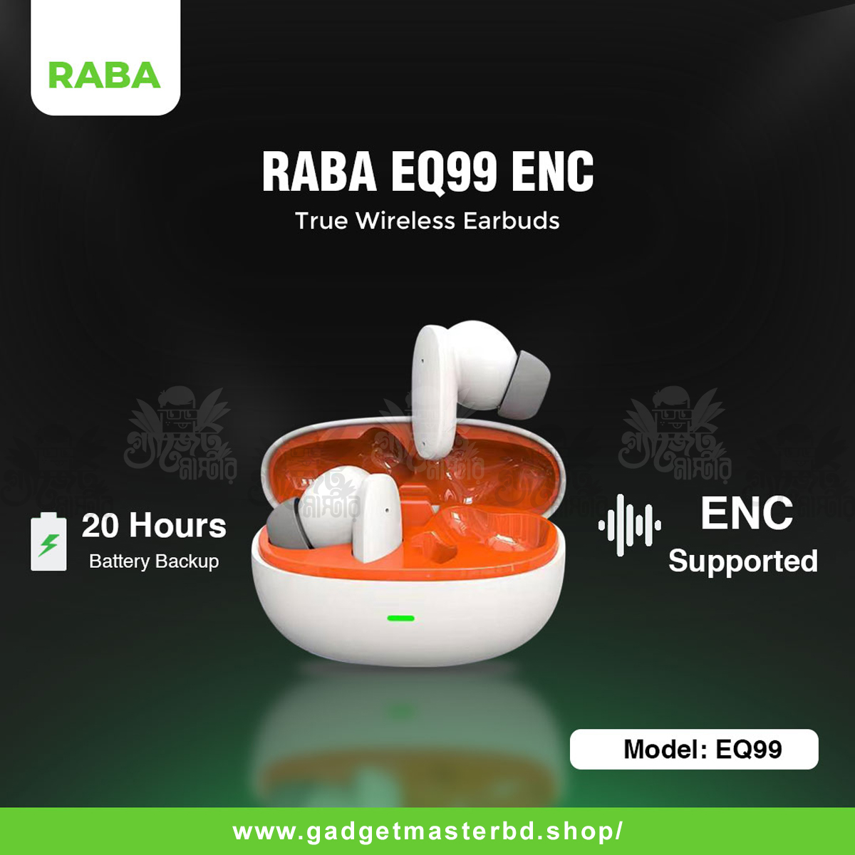 RABA EQ 99 ENC Earbuds