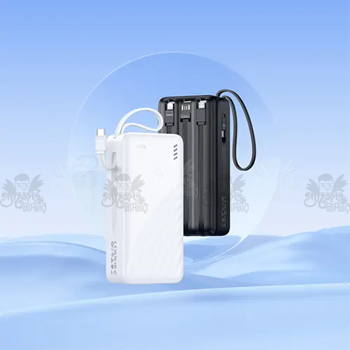 Hoco J146B Night tide 4 cables 30000mAh Power bank