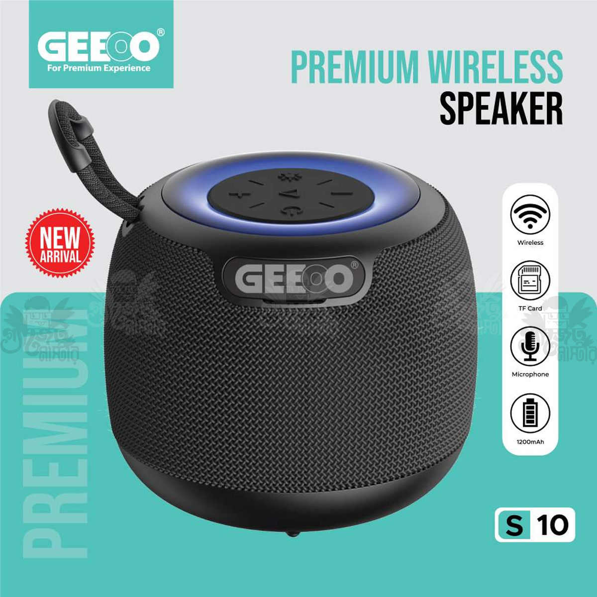 GEEOO S10 Premium Wireless Speaker