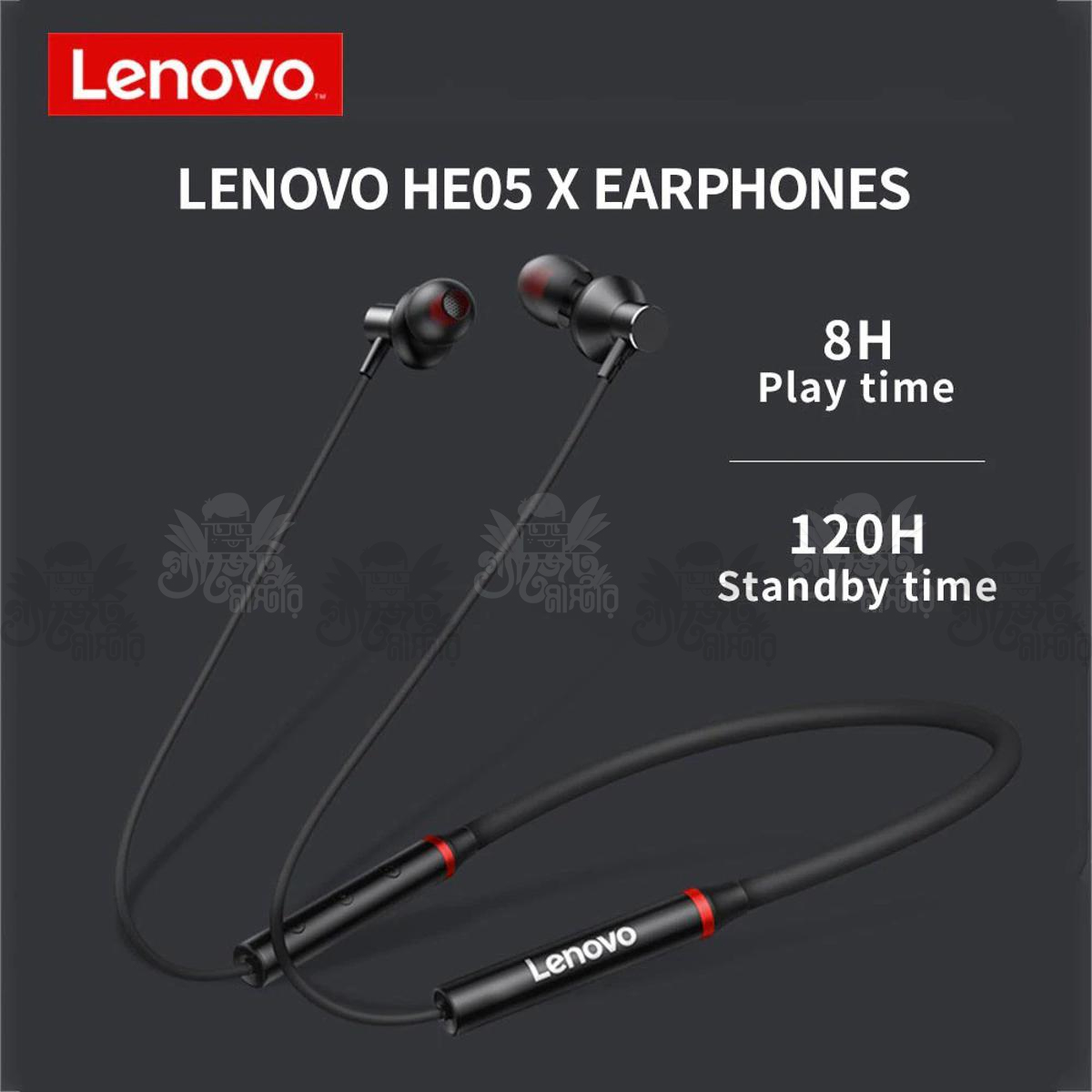 Lenovo HE05X (metal) Bluetooth Earphone