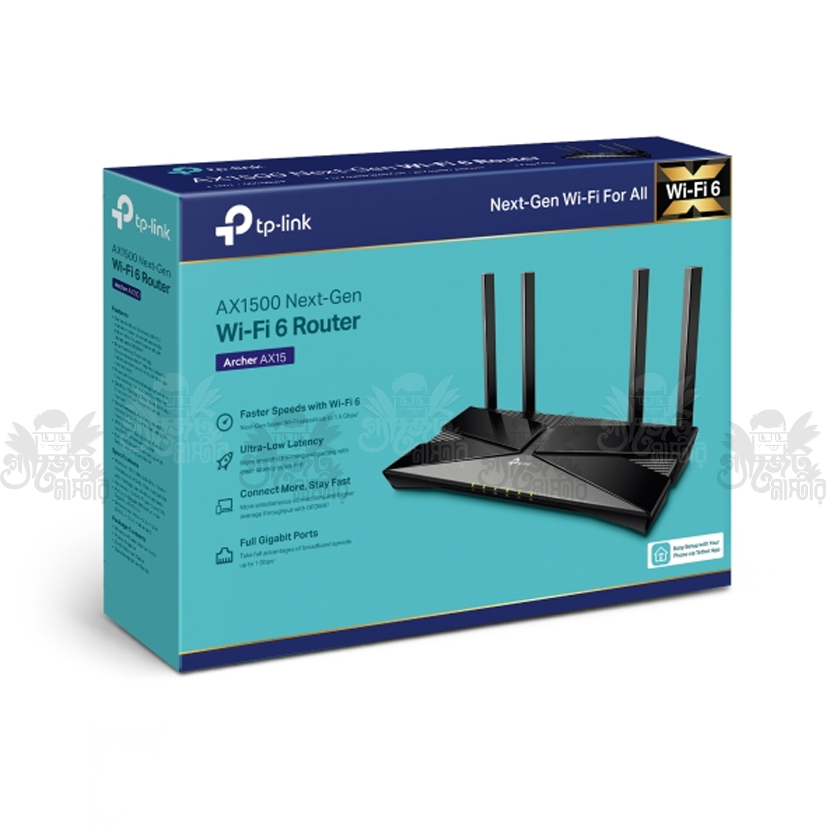TPLink Archer AX15 New AX1500 Wi-Fi 6 Router