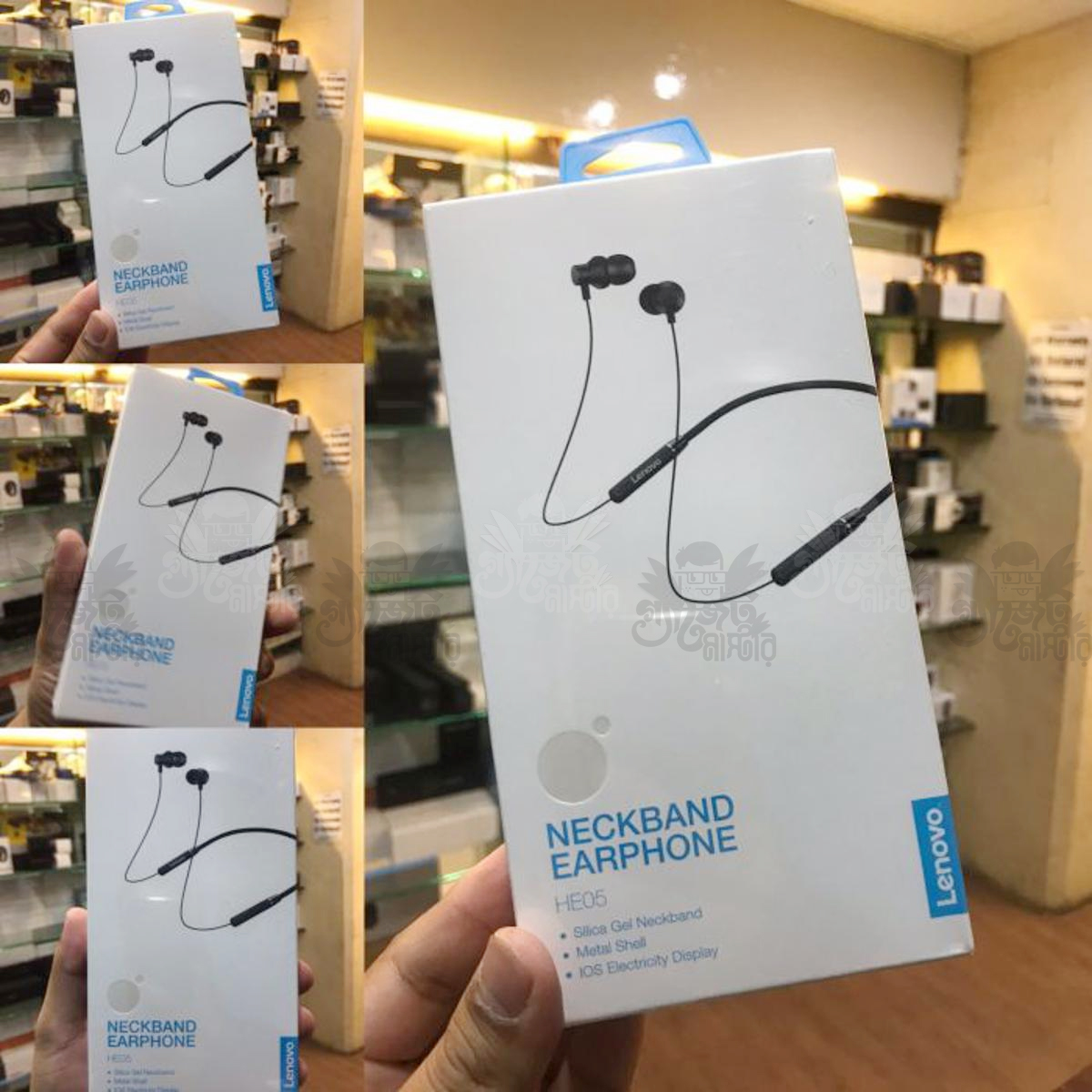 Lenovo HE05 Bluetooth Earphone Black