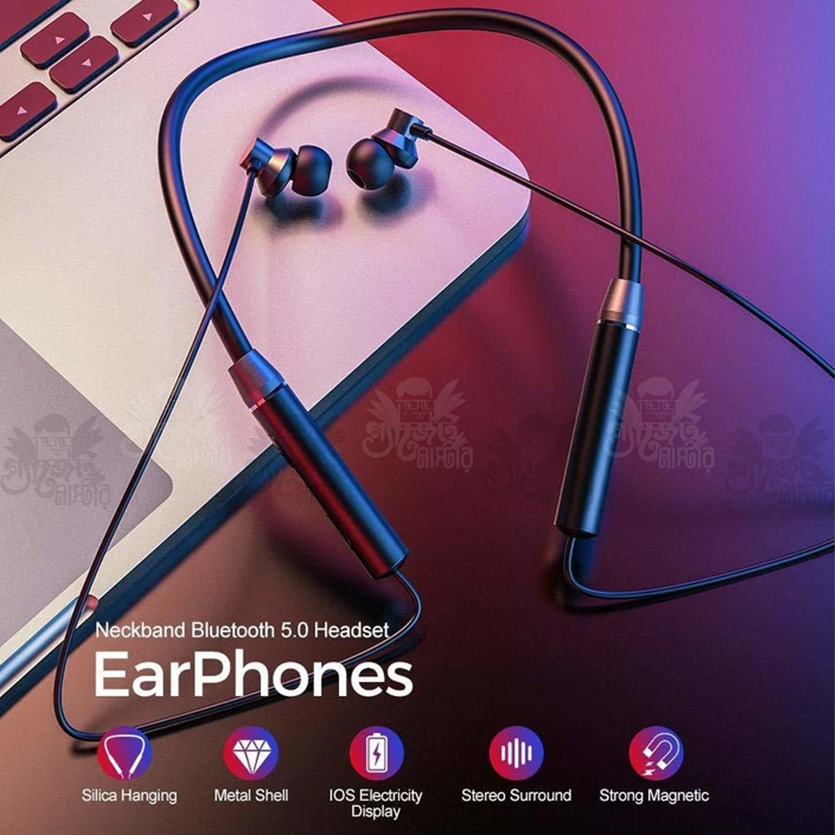 Lenovo HE05X (metal) Bluetooth Earphone