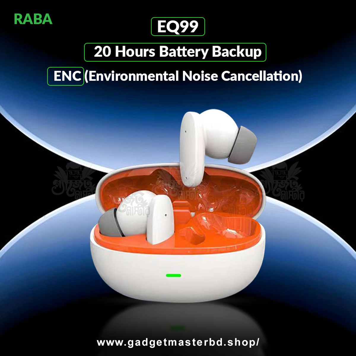 RABA EQ 99 ENC Earbuds