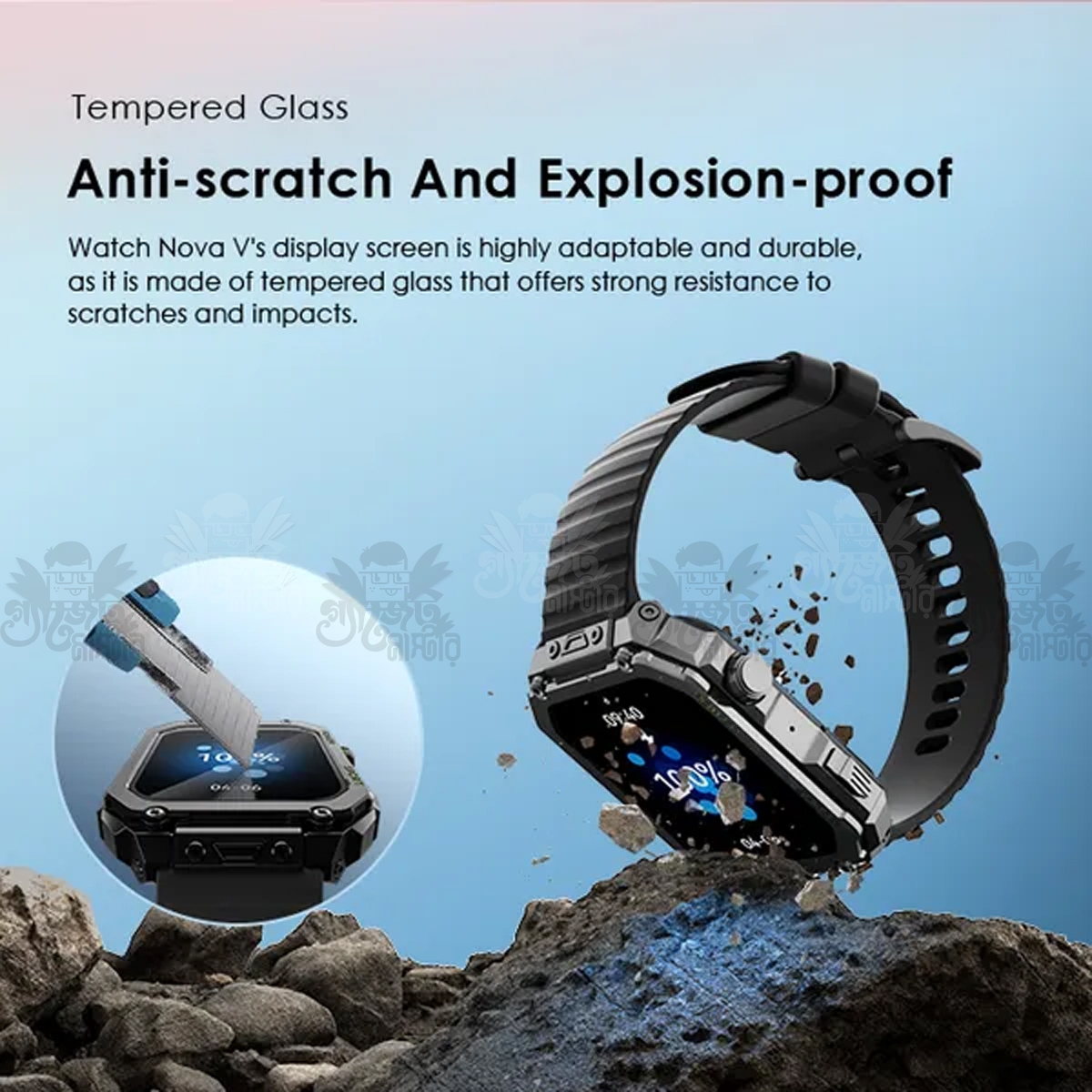 oraimo Watch Nova V 2.01 HD Video Watch Faces Smart Watch