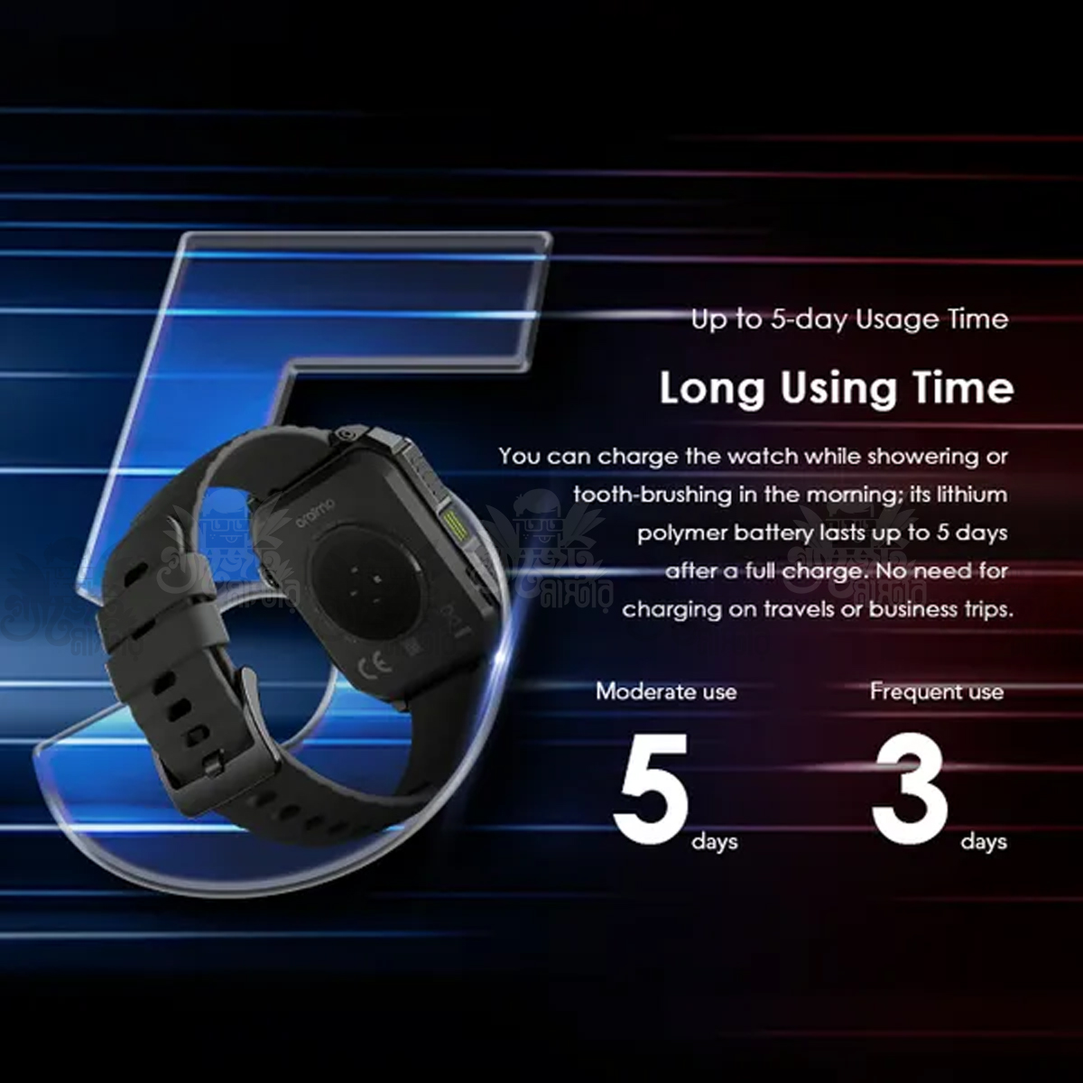 oraimo Watch Nova V 2.01 HD Video Watch Faces Smart Watch