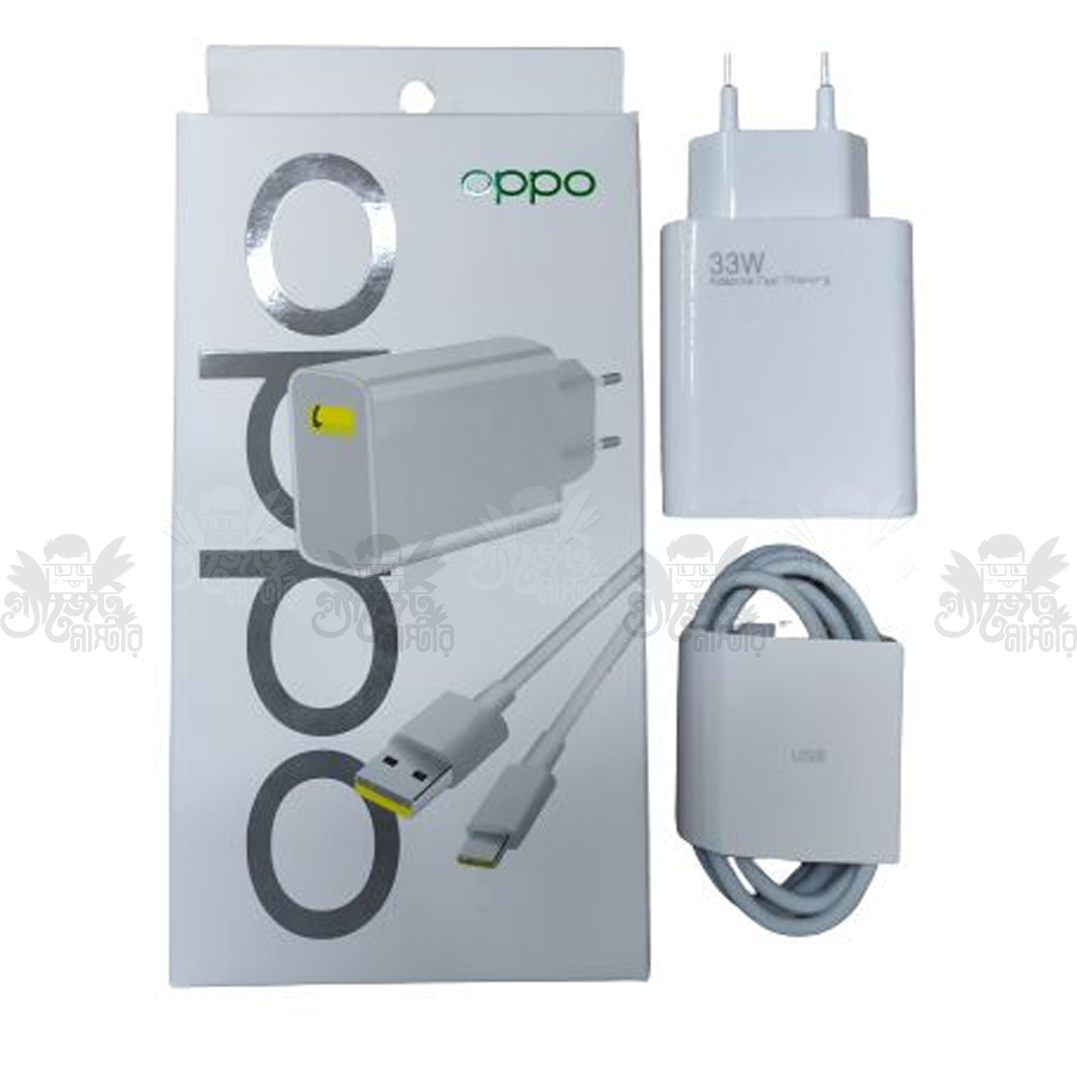 Oppo 33W Original Quality Logo Type-c Fast Charger