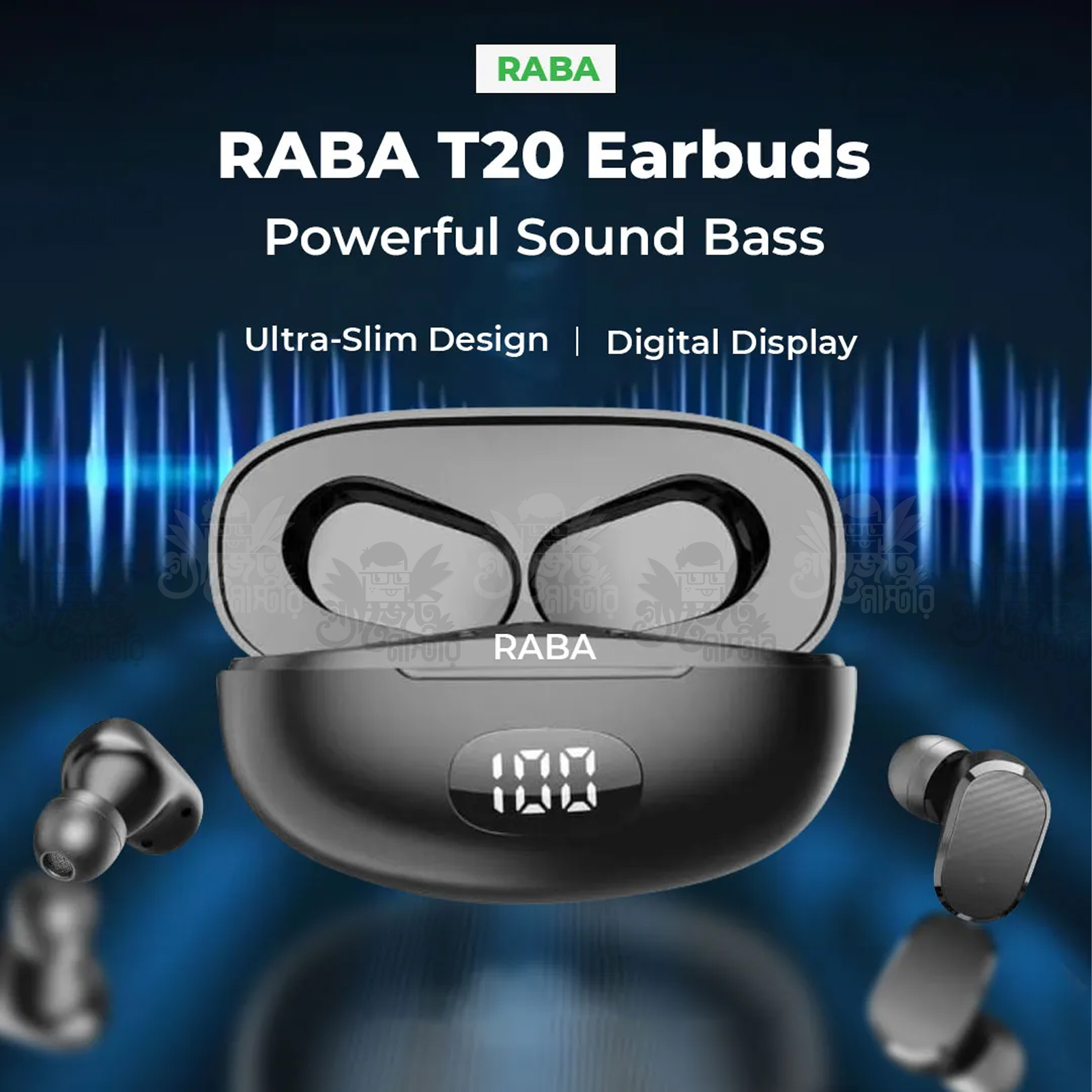 RABA T18 Best Quality Earbuds