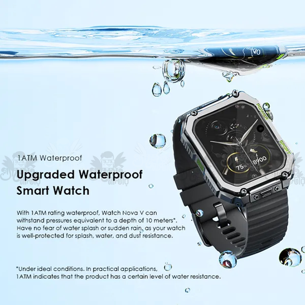 oraimo Watch Nova V 2.01 HD Video Watch Faces Smart Watch