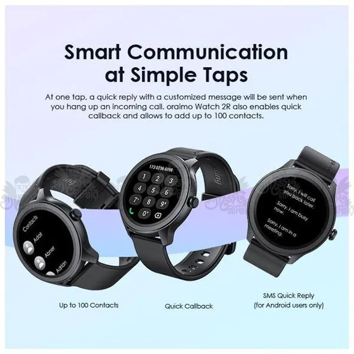oraimo Watch 2R 1.39 TFT IP68 Smart Watch