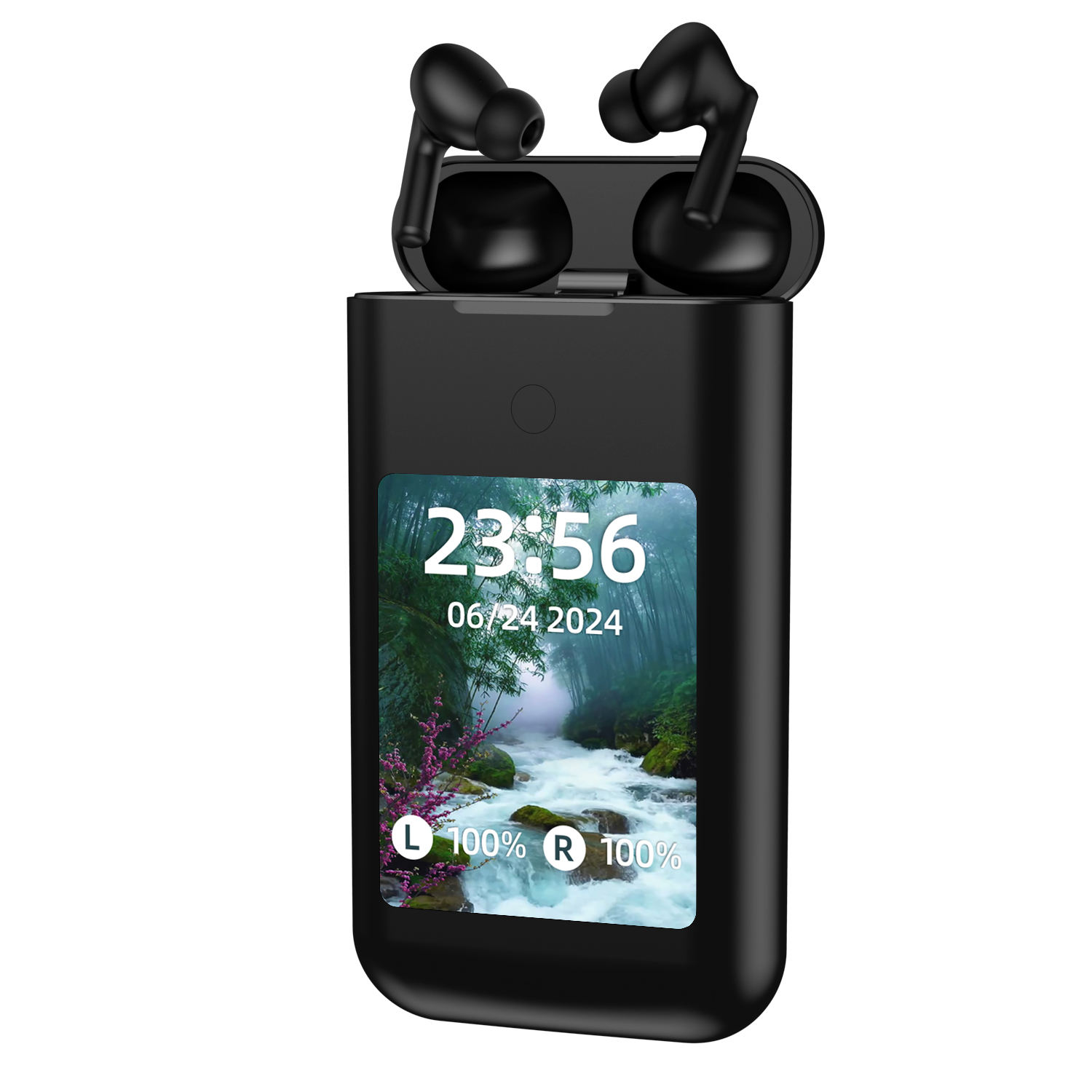 Airpods A98 Powerbank with Touch Screen Display ANC & ENC and Emergency Flashlight Power Bank. Update version of TF20